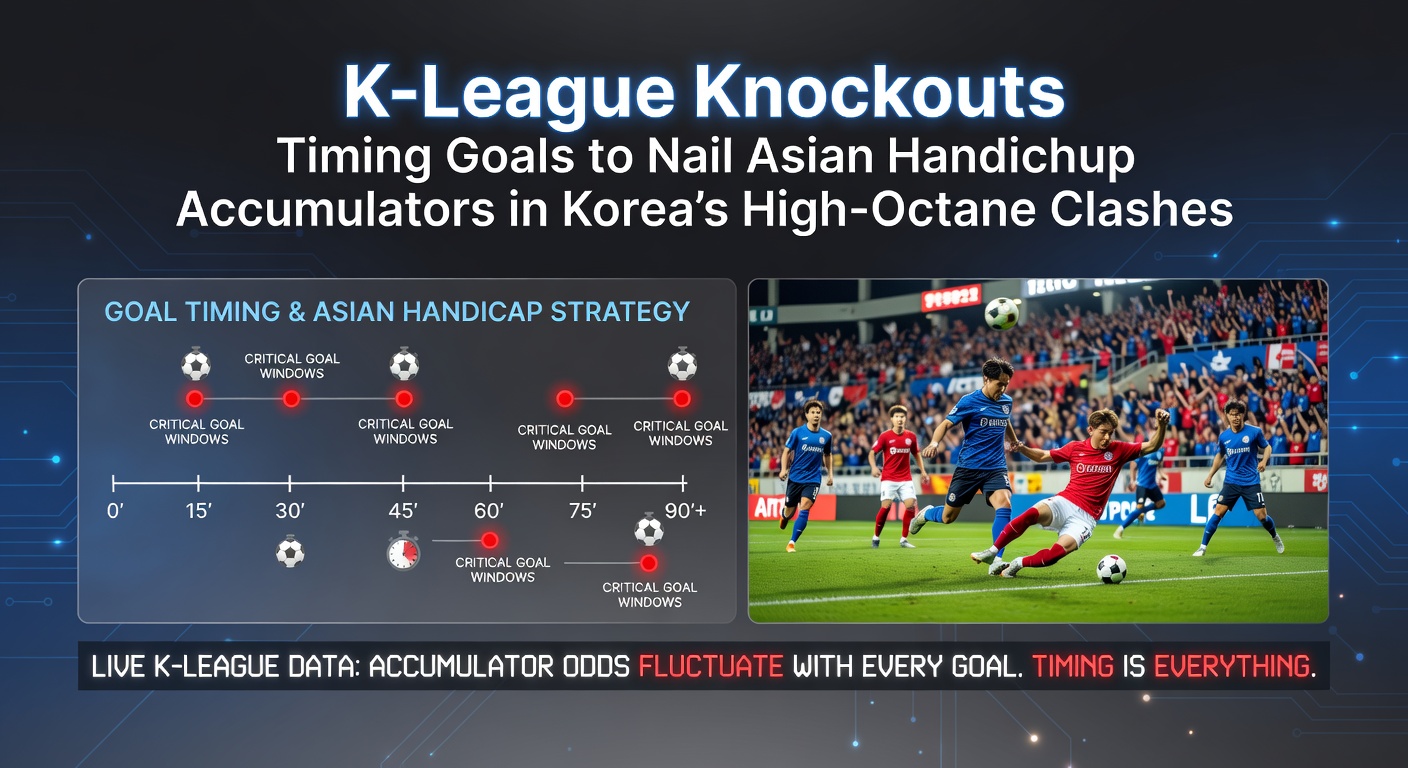 Close-up of a K-League player celebrating a late equalizer in a packed stadium under floodlights during playoff drama